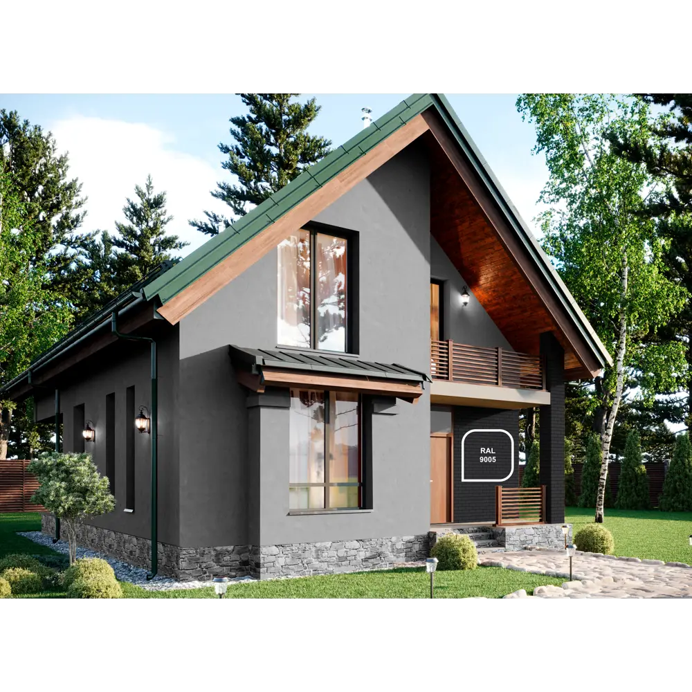 Jobi Siloxanfassad - фасадная краска с эффектом декоративной штукатурки, 5 л 87003760 STLM-1532087 - Вид №6