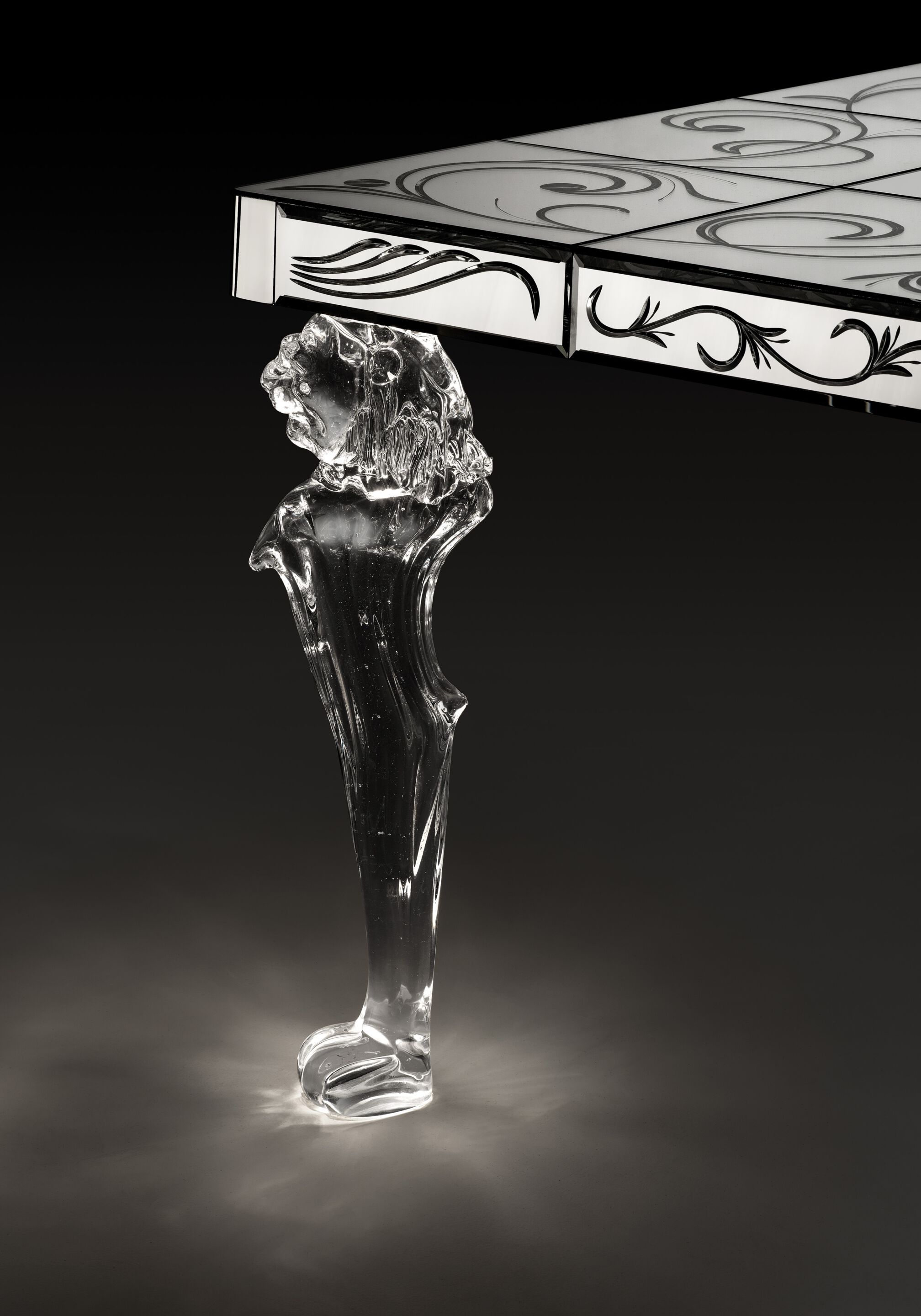 Прямоугольный стеклянный стол REFLEX Сан-Марко ARCH-00127167 - Вид №2