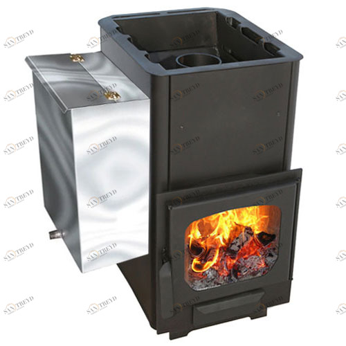 Банная печь Варвара Паленица Панорама с баком для воды без выноса 3763