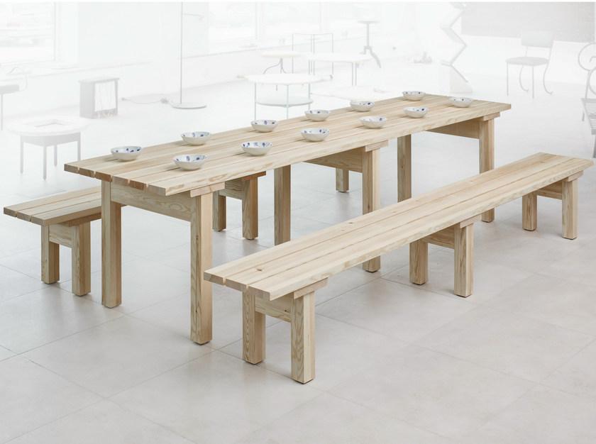 Nola Industrier Стол для пикника из сосны Bakgård sun-id-1454374 - Вид №2