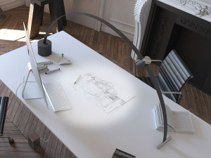 Регулируемая светодиодная настольная лампа