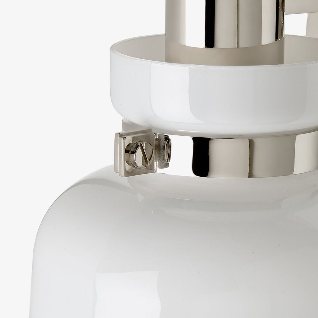 HOLT02 Настенный одинарный бра Helio со стеклянным плафоном Waterworks - Вид №1