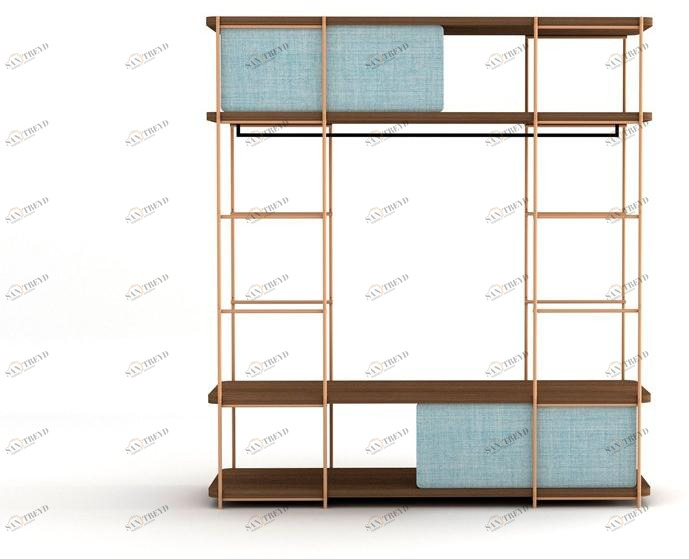 Momocca Гардеробная из стали и дерева Julia Jv01