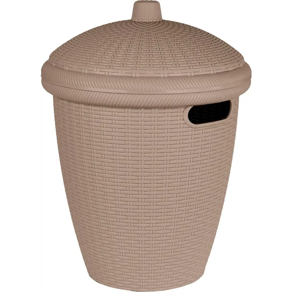 Корзина для белья Keeplex Rattan цвет морской песок 86851584 STLM-2112256