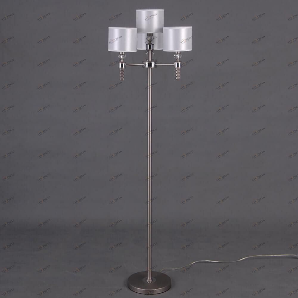 Торшер с абажуром серый "Калипсо" 10458.03.35.04 LUMIEN HALL КАЛИПСО 00-3948888 Серый