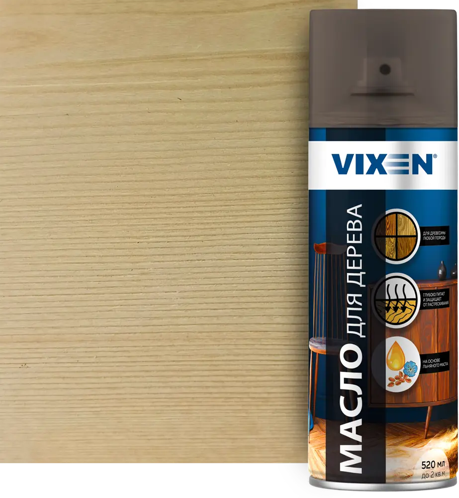 Масло для дерева VIXEN - защита и уход для интерьера 82432401