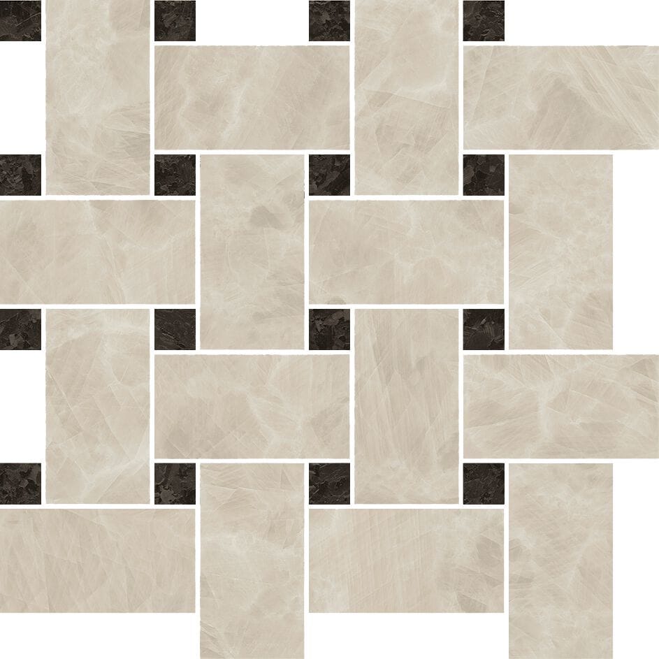 Мозаика из керамогранита Versace Ceramics метеорит ARCH-00118983 - Вид №4