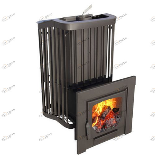 Печь для бани Варвара Терма каменка Панорама вынос 300 3769