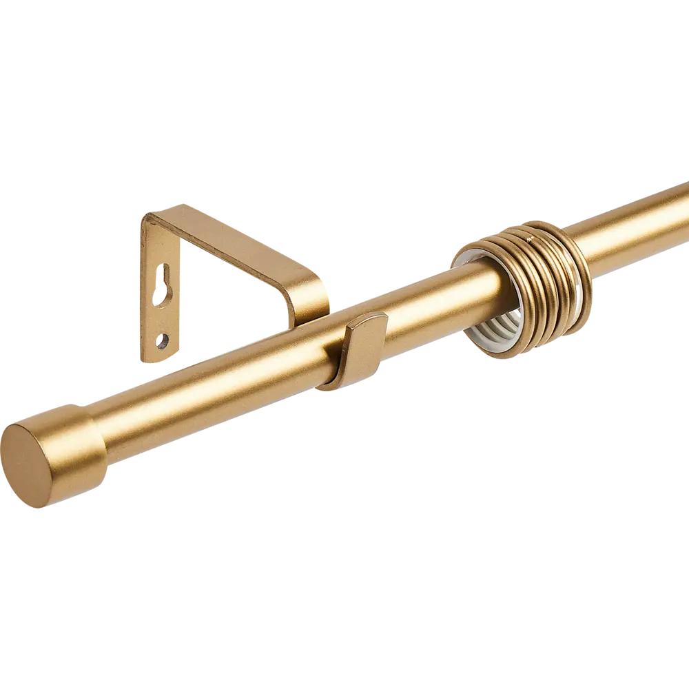 Настенный карниз раздвижной однорядный Orbis d19/16 мм 140-280 см металл цвет бронза STLM-2093488