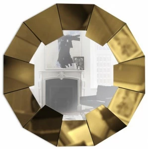 LUXXU Круглое зеркало с настенной рамой Darian