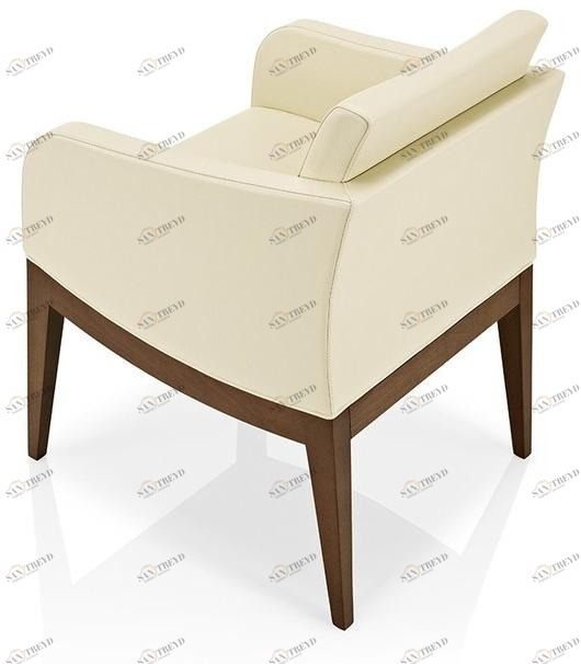 JMS Кожаное кресло с подлокотниками Ellen M 627