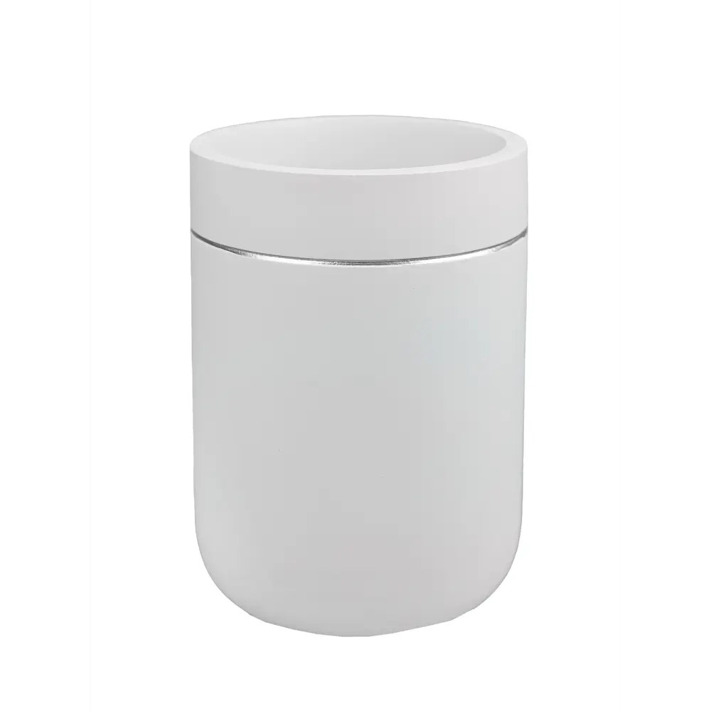Стакан для зубных щёток Proffi Home Crocus полирезина цвет белый STLM-2005155 - Вид №2