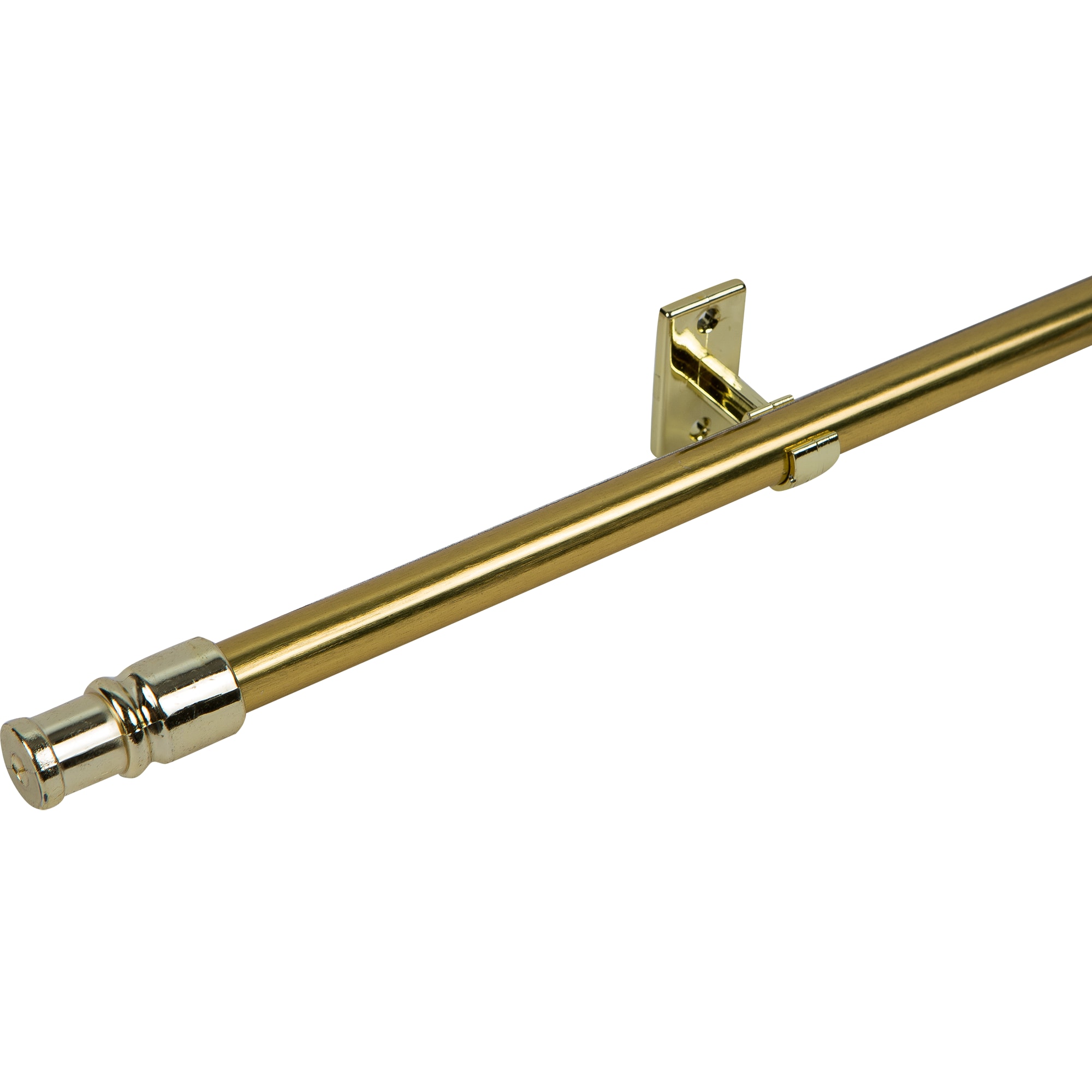 13642993 Карниз витражный Калифорния 85-135 см металл цвет латунь Santreyd 