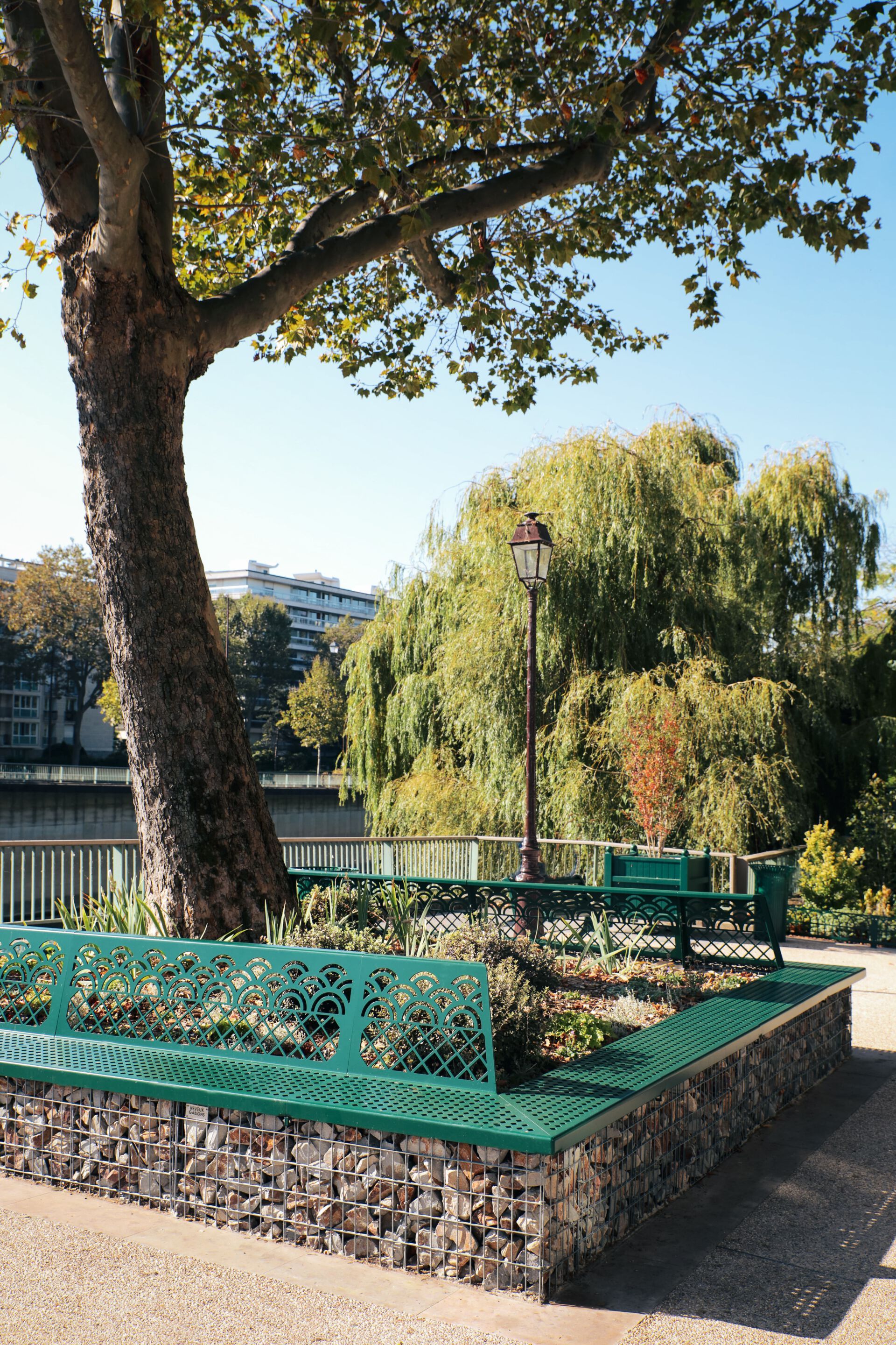 Модульная стальная скамья с порошковым покрытием со спинкой Urbencéa SEDI ARCH-00141344 - Вид №5