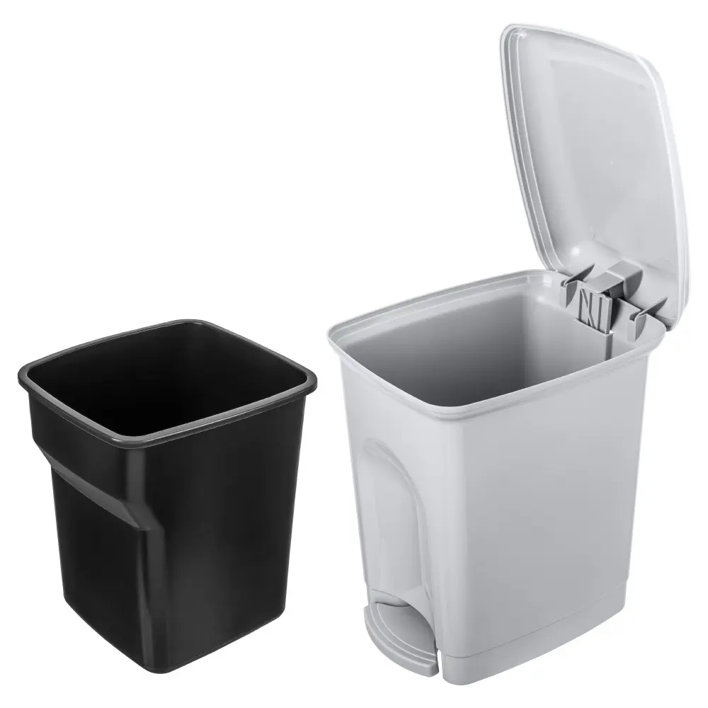 Контейнер для мусора KAPLEN с педалью 7 л - стильный и гигиеничный 12099060 КАПЛЕН Бытпласт STLM-0001750 - Вид №7