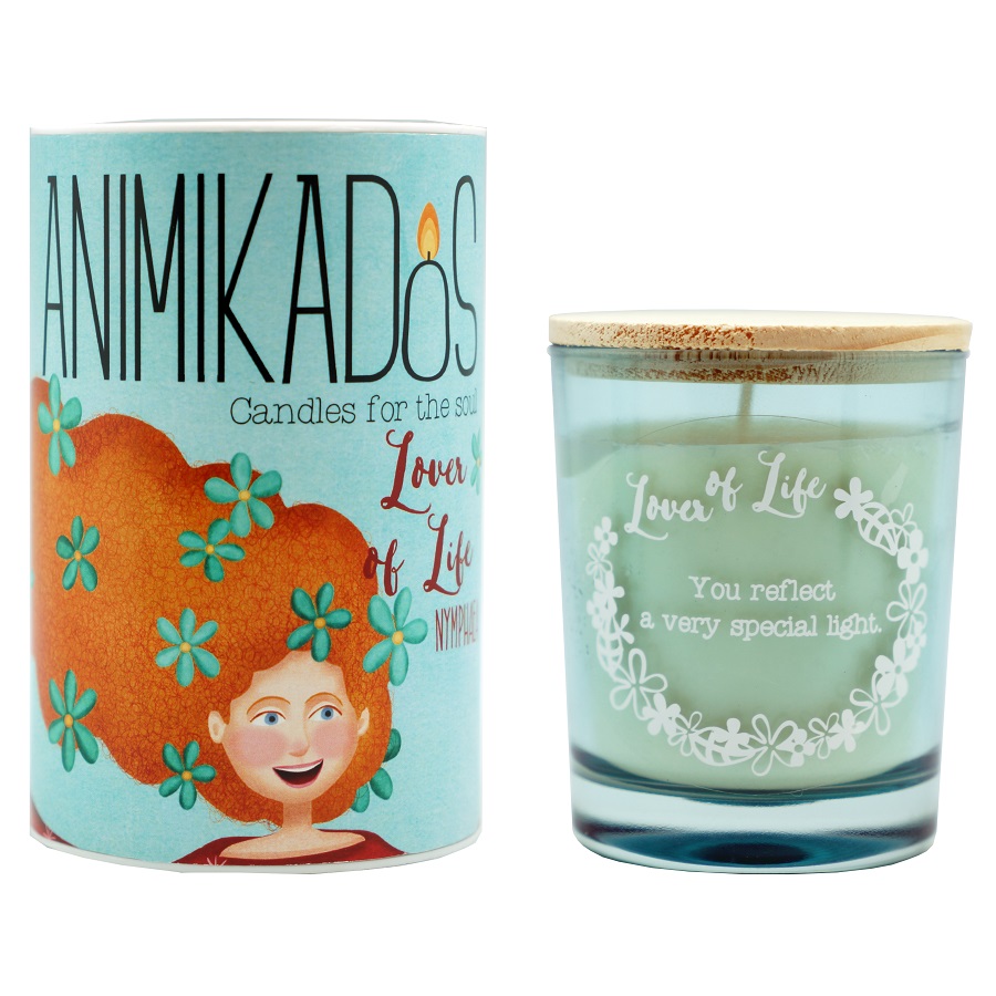 VV007AHAMGB Свеча ароматическая , animikados, lover of life, 40 ч Ambientair 