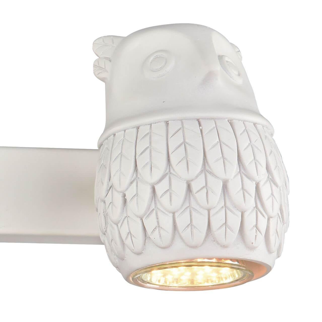 Бра детское "Филин" на три лампы FAVOURITE GUFO 326249 Белый  - Вид №1