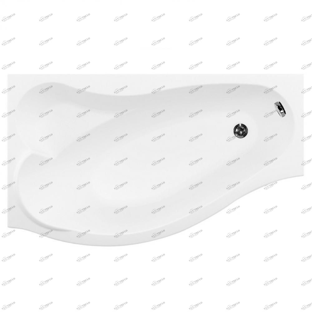 Акриловая ванна Aquanet Palma 170x90 L 00176149