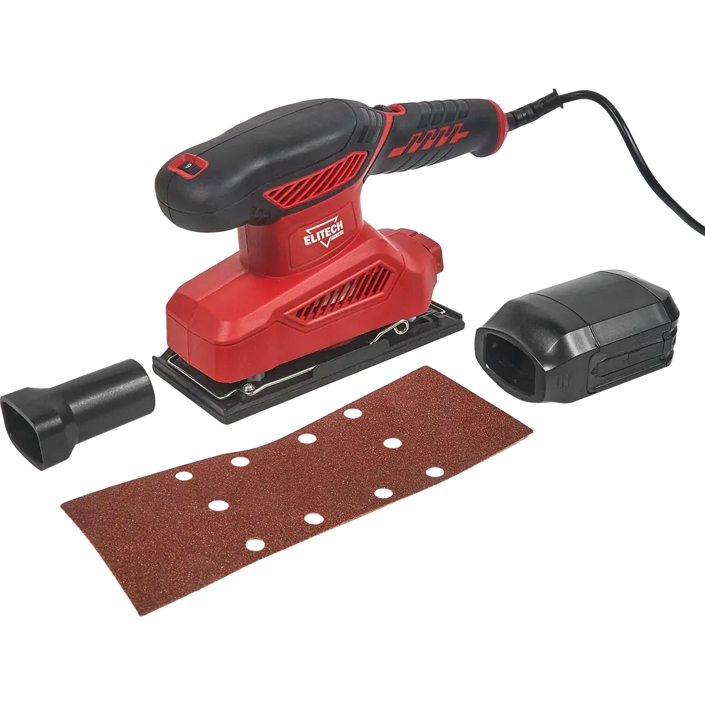 Вибрационная шлифмашина Elitech 0318Э с электронной регулировкой 87718999 STLM-0075350 - Вид №4