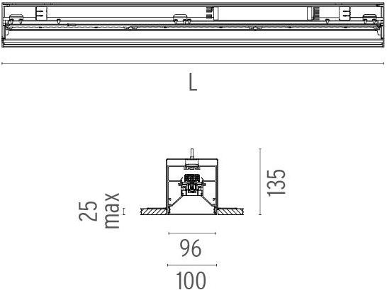 Flos Линейный профиль освещения sun-id-1375693 - Вид №2