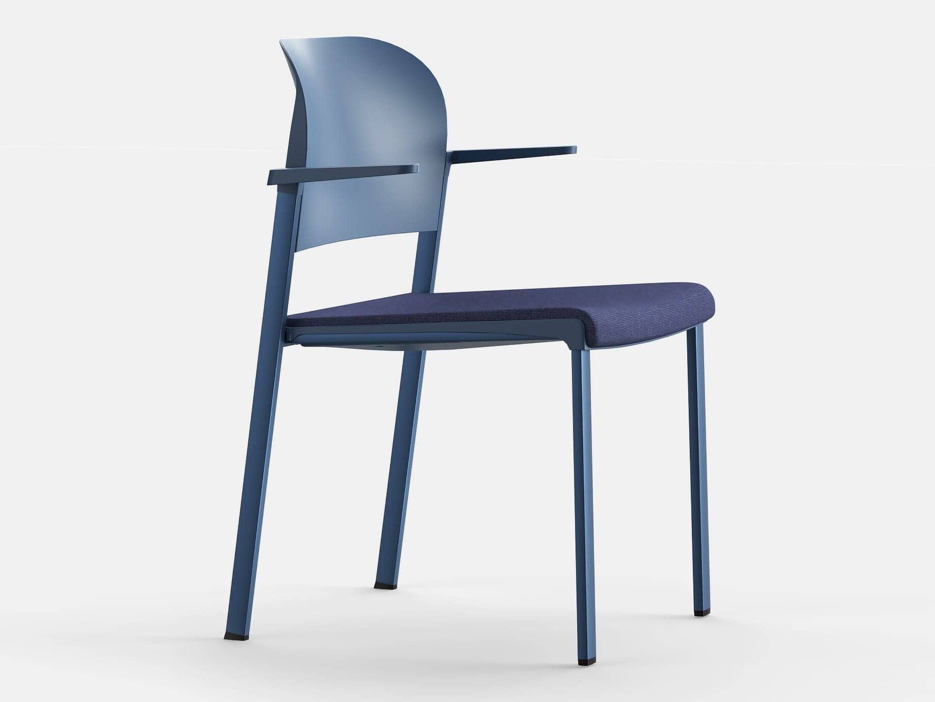 Стул для конференций из ткани с откидным верхом IBEBI био ARCH-00152840