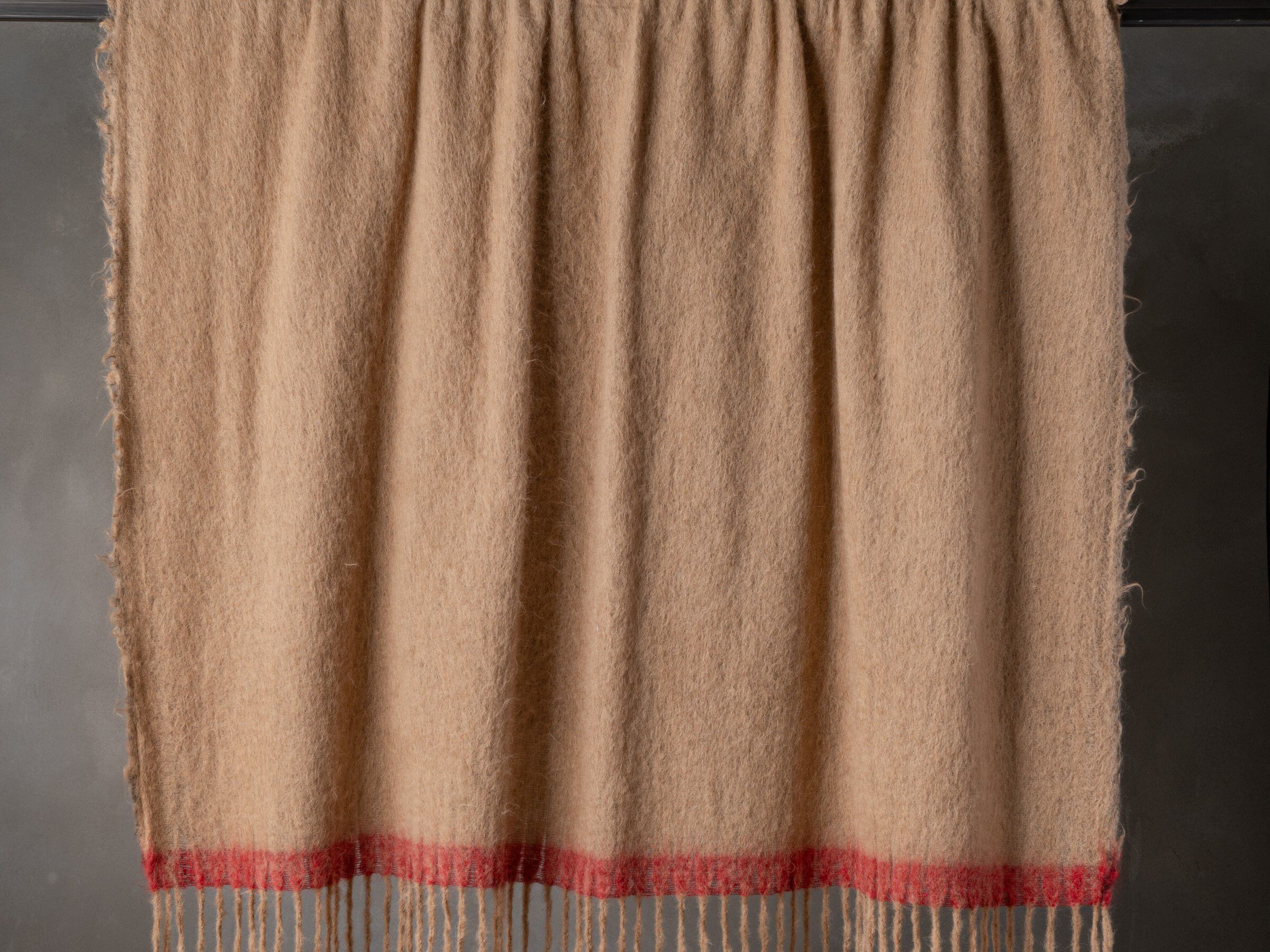 Plaid in alpaca The House of Lyria AMARANTO ARCH-00003455