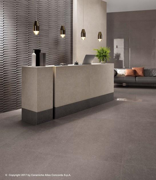 Atlas Concorde Пол из керамогранита под бетон Kone sun-id-1489443 - Вид №1