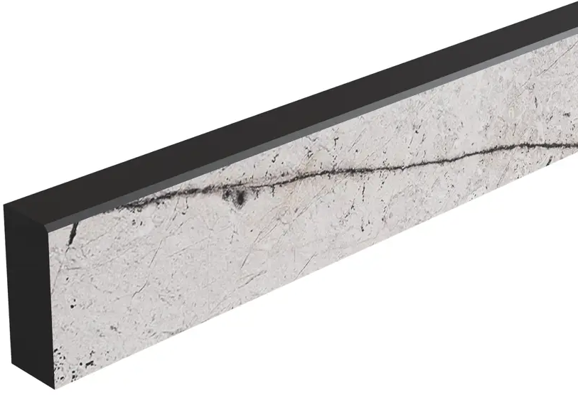 86821801 Комплект плинтусов L808 №1 240x4 см 1 шт 60x4 см 2 шт HPL-пластик цвет Мугла STLM-0885433