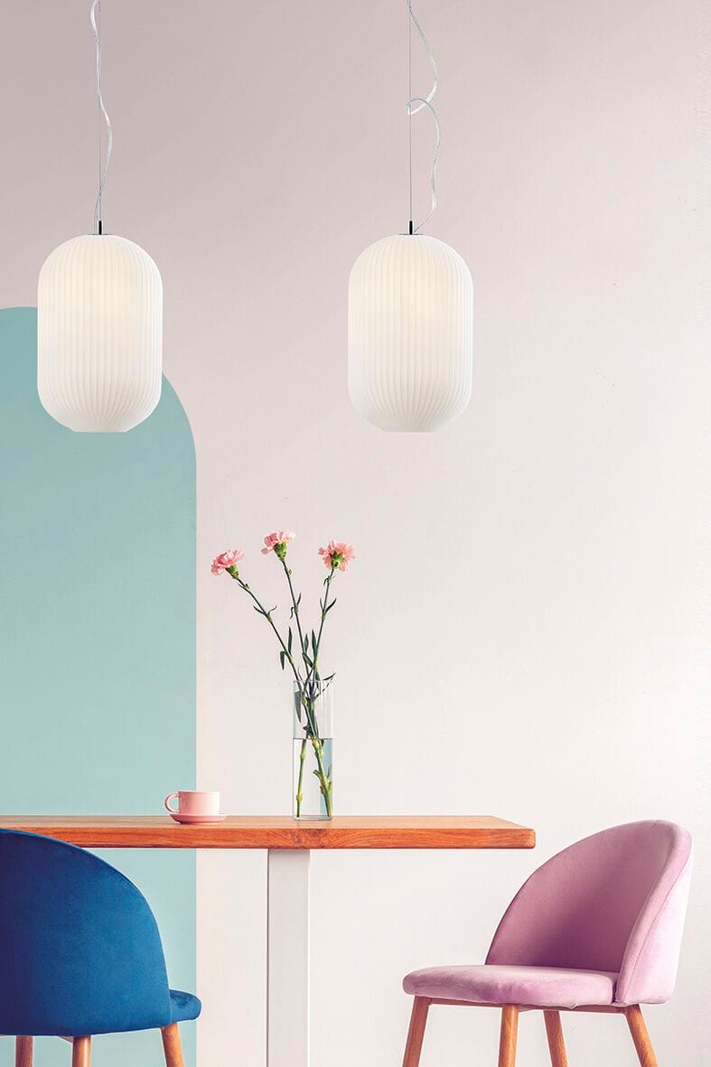 Подвесной светильник из дутого стекла Rossini Illuminazione Rigadin ARCH-00096792