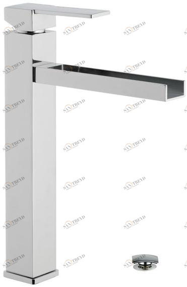 Remer Rubinetterie Смеситель для раковины водопад одинарный Qubika cascata Qc10 l