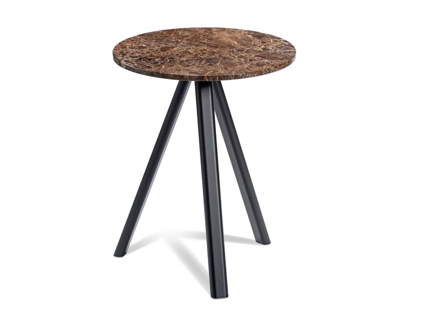 Круглый мраморный стол с 3 ножками GABER NORMAN 3-POD MARBLE ARCH-00033194