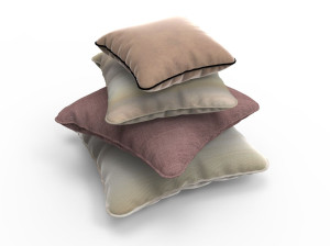 Квадратная подушка для дивана