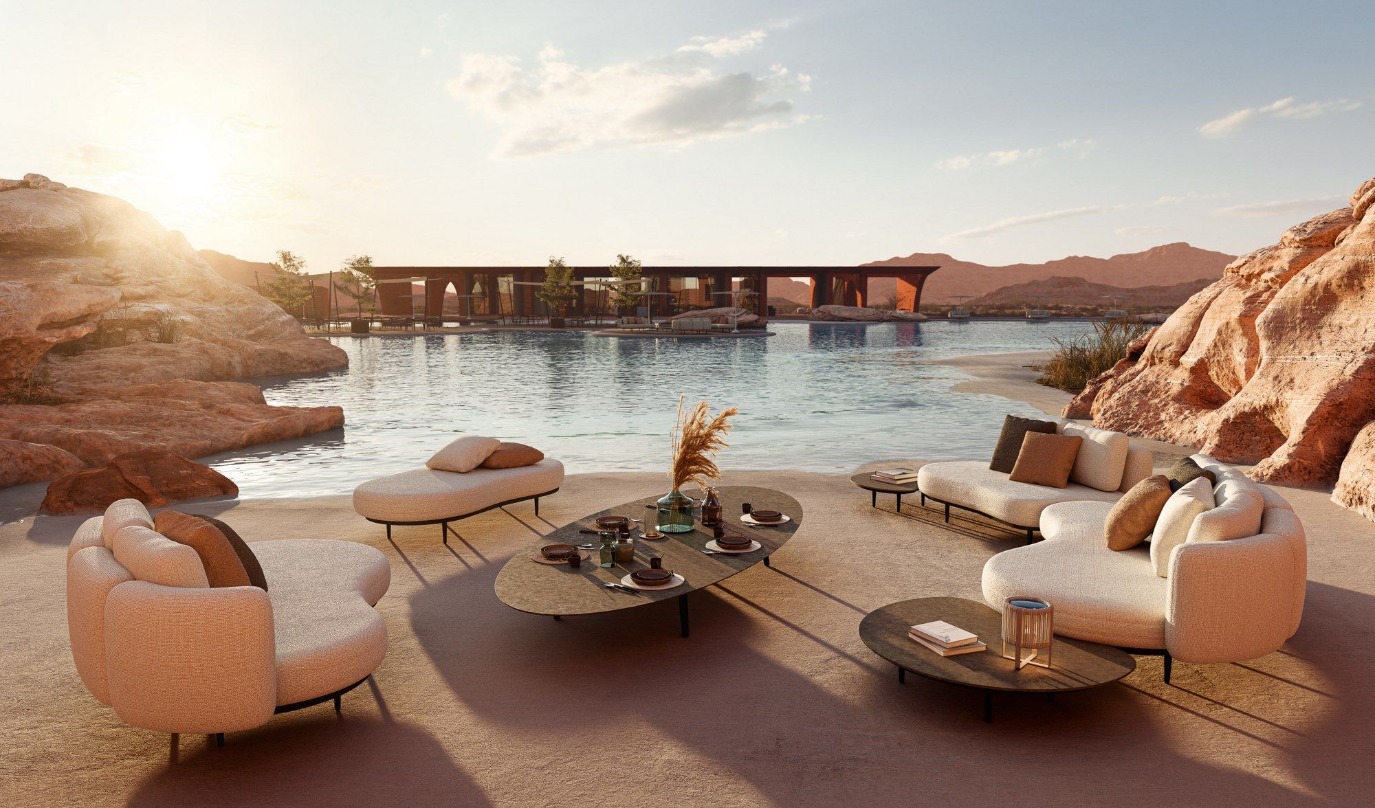 Гостиная ткань сад набор Royal Botania Organix Lounge ARCH-00144157 - Вид №5