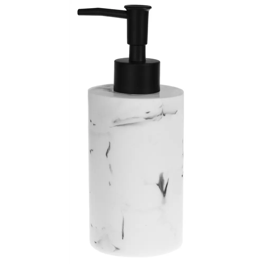 Диспенсер для жидкого мыла Marble полирезина текстура мрамор PROFFI HOME STLM-2026505 - Вид №1