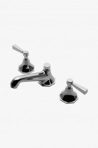 RDLS10 Низкопрофильный смеситель для унитаза Roadster с тремя отверстиями и металлическими ручками для унитаза Waterworks