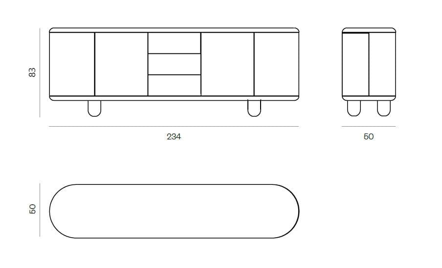 Шкаф с распашными дверями BD Barcelona Explorer ARCH-00086428 - Вид №7