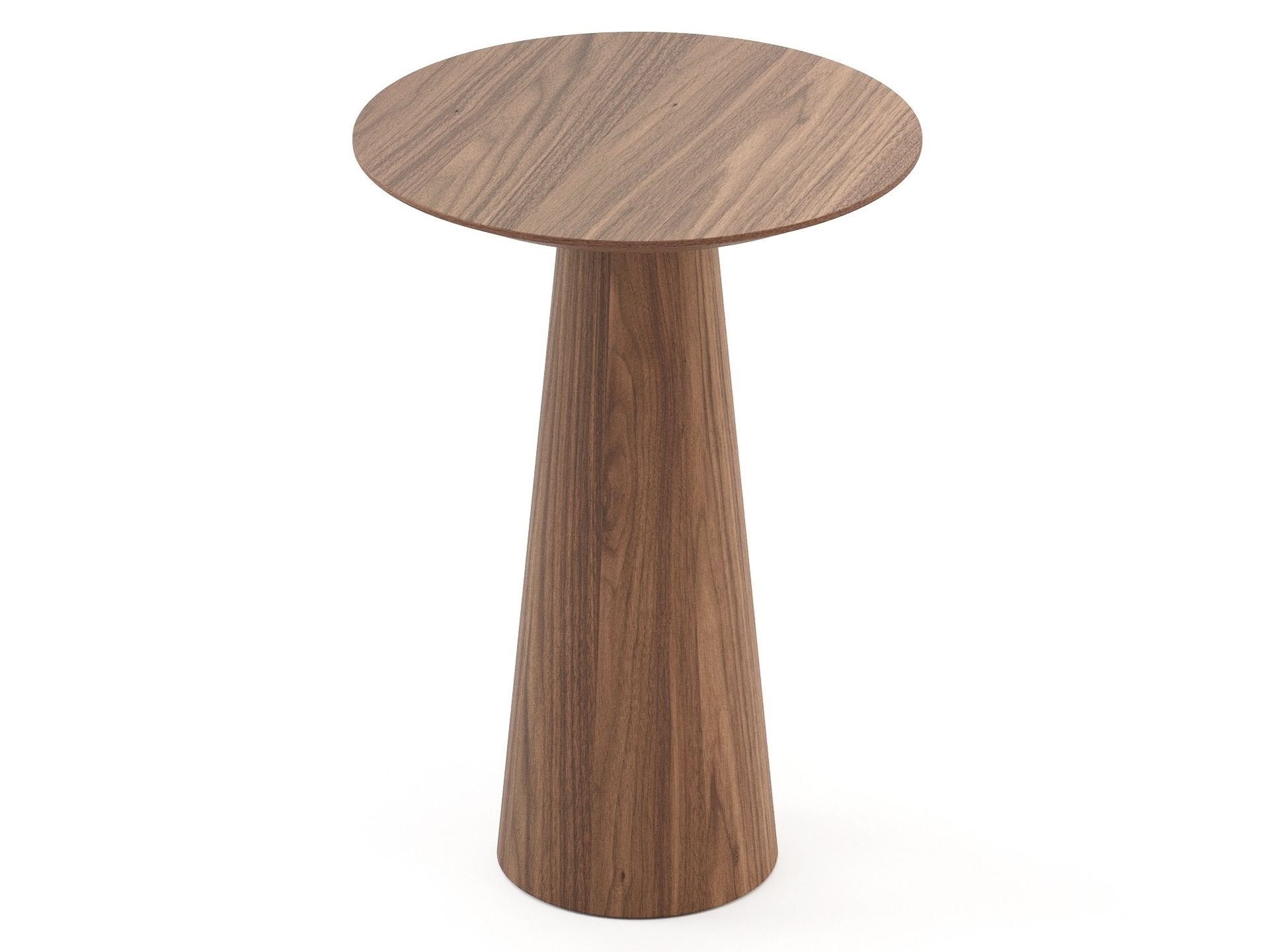 Круглый журнальный столик из грецкого ореха Stylish Club Olivier ARCH-00010287 - Вид №10