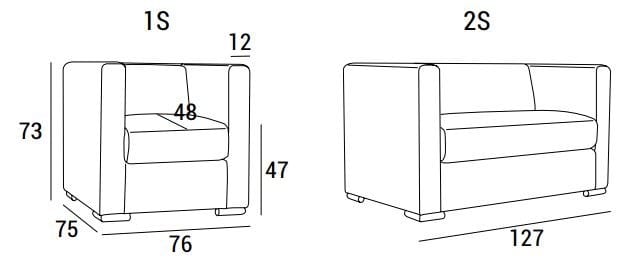Съемное кресло Domingo Salotti 102 ARCH-00080774 - Вид №5
