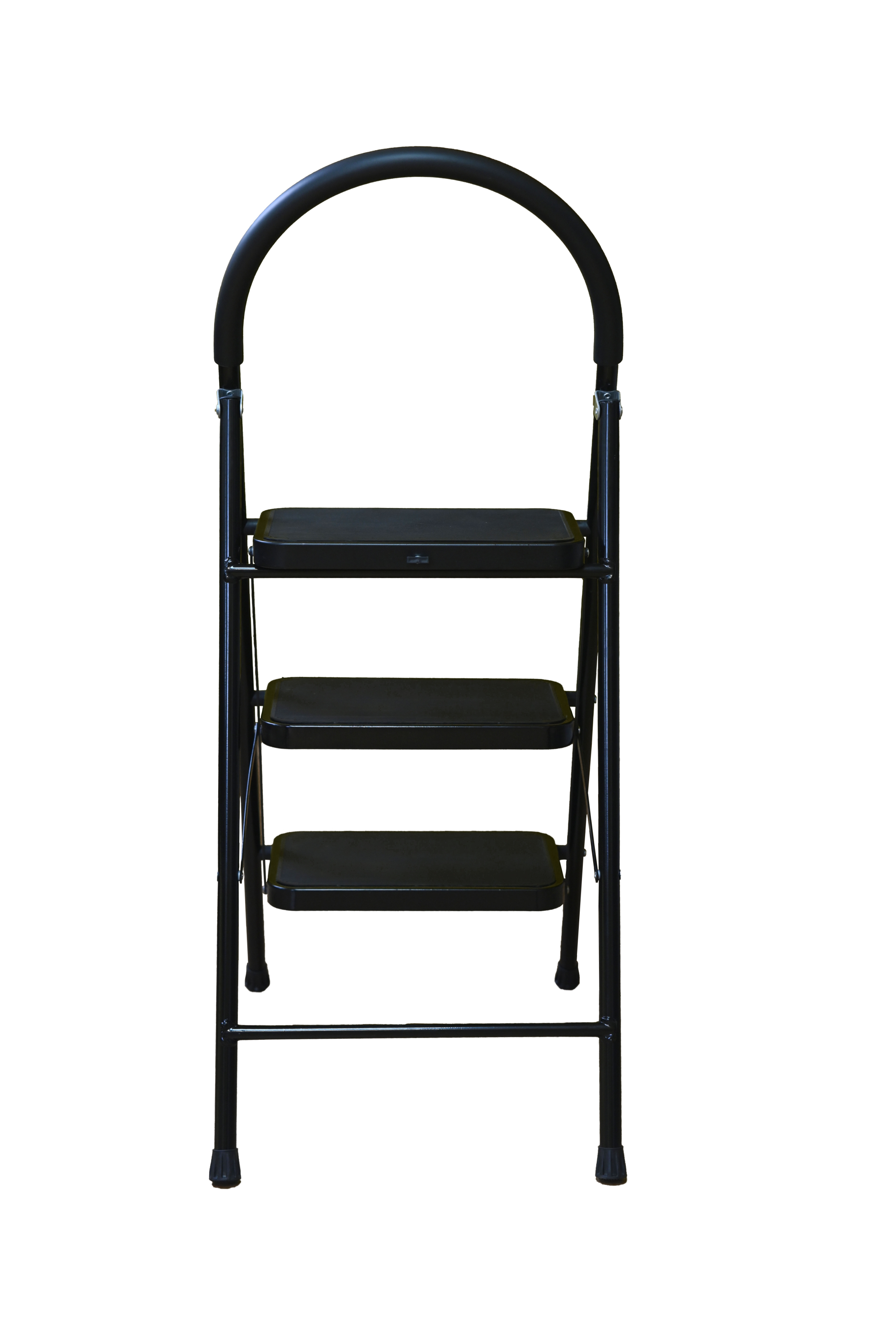 Стремянка-стул с широкими ступенями стальная, 3 ступени ALUMET МСН203 - Вид №7