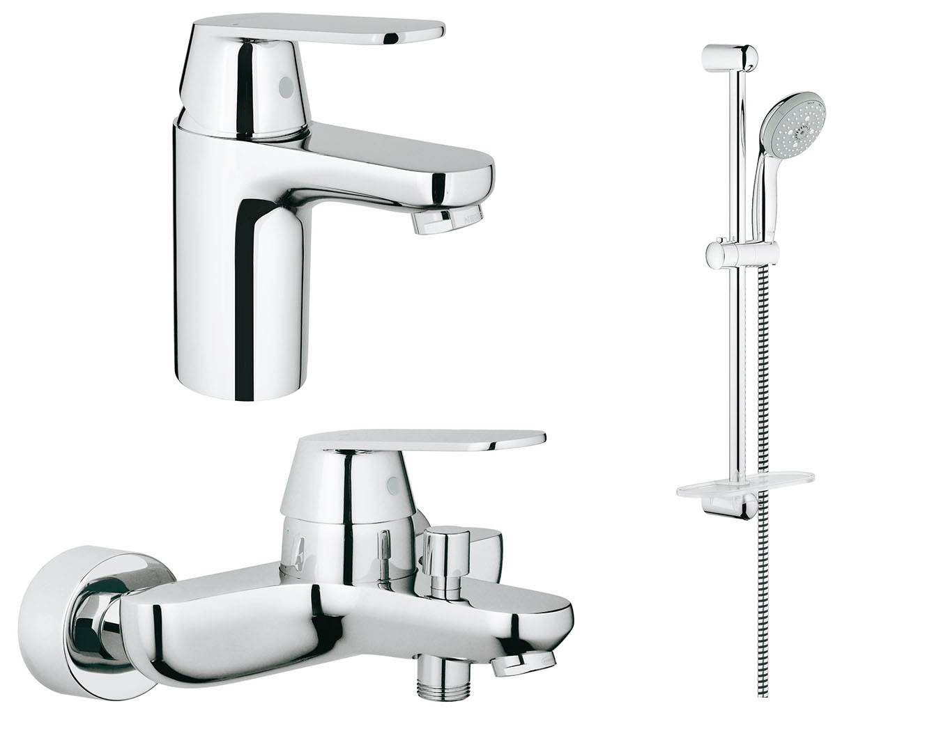 Готовый комплект для ванной комнаты GROHE Eurosmart Cosmopolitan (NB0002-1)