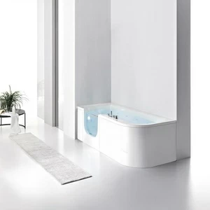 Ванна угловая FOR ALL 180 см с гидро и аэромассажем 2FLA1S6C