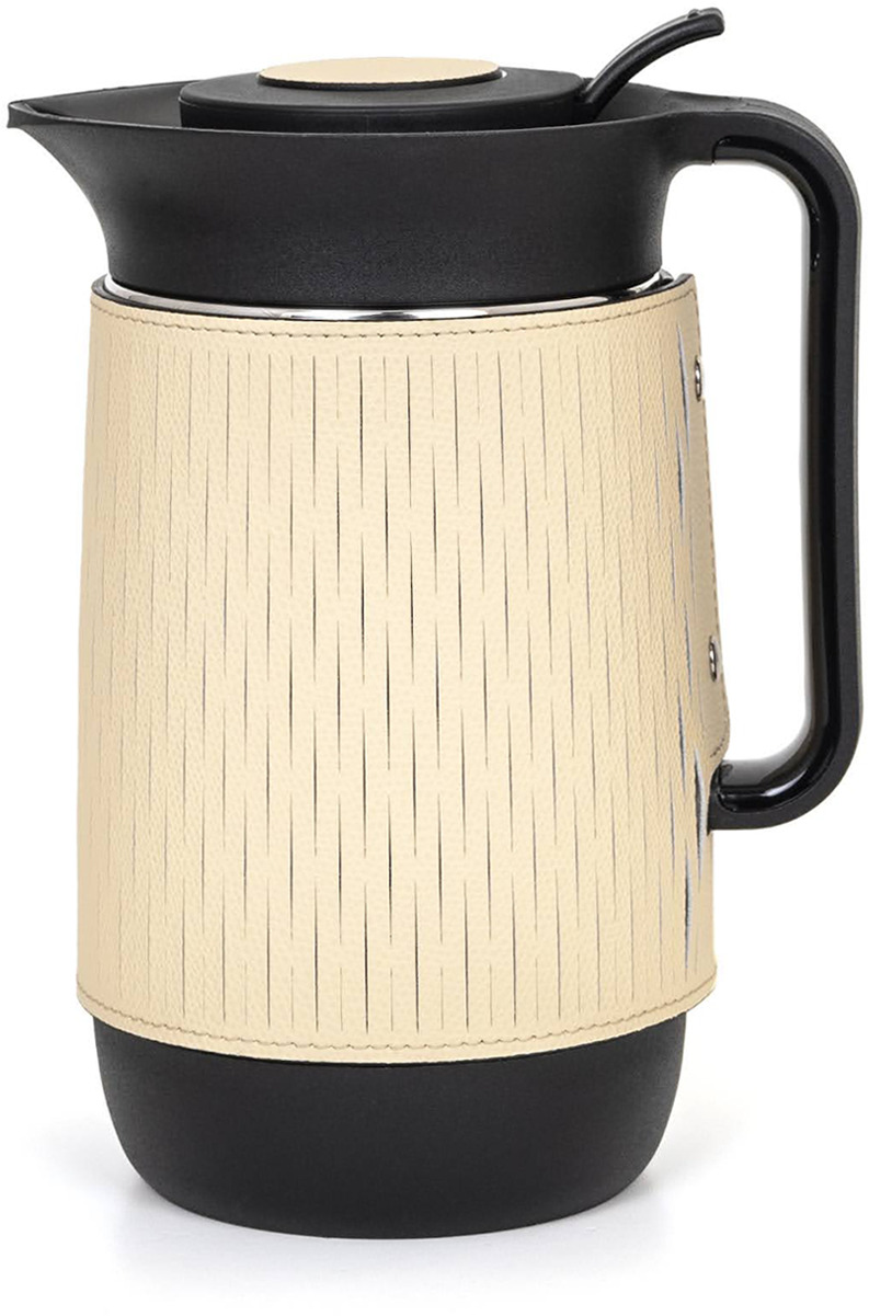 Термографин Mocha - 0,6 л - Ø 11X В 22,5 см / зернистая кожа_светло-серый