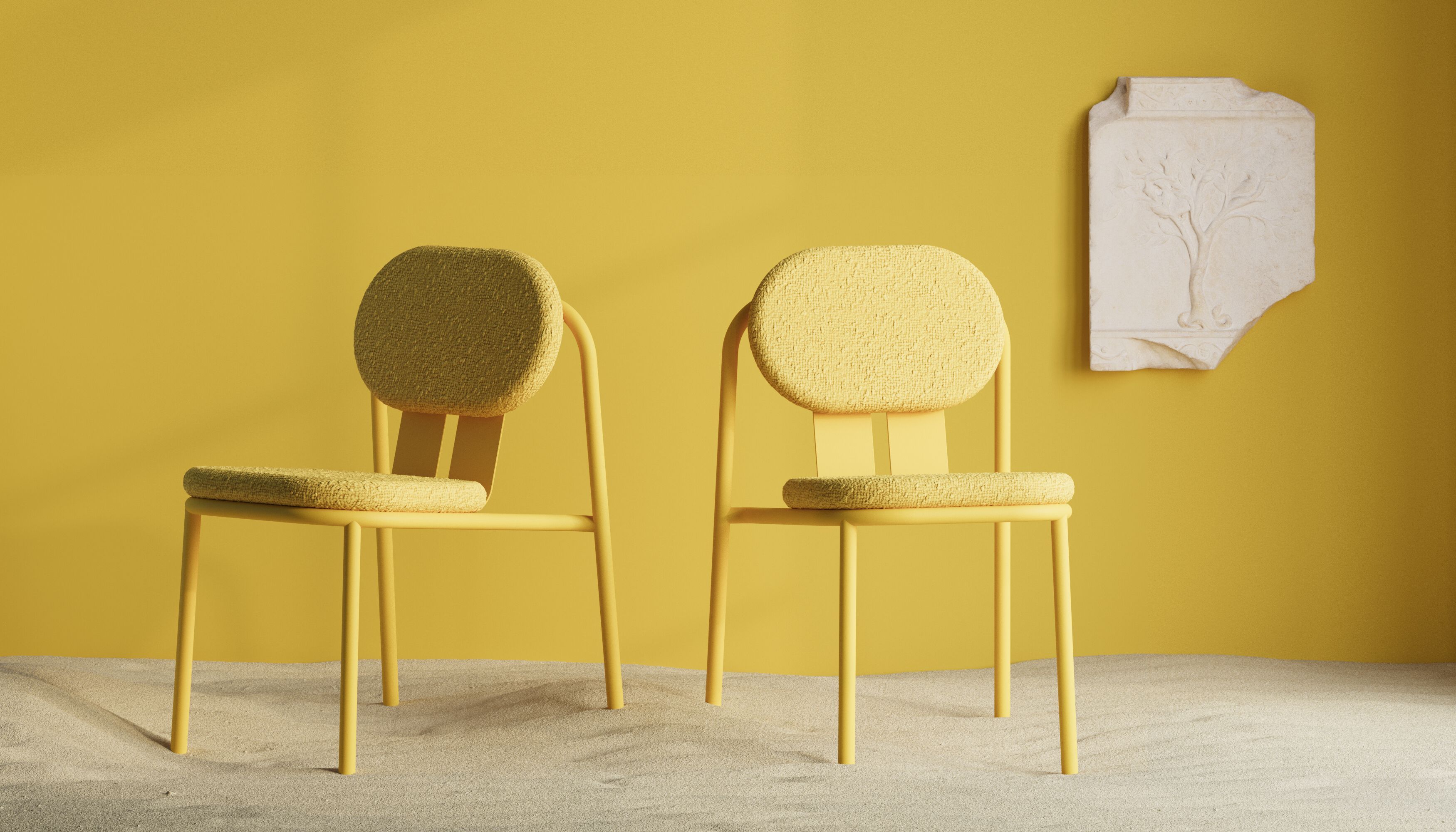 Алюминиевый и тканевый садовый стул Joyf пустыня ARCH-00083805 - Вид №4