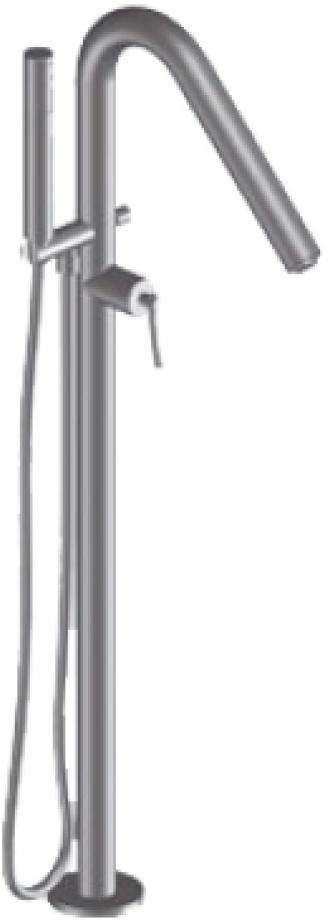 Paini Cox 78CR136 напольный смеситель для ванны 