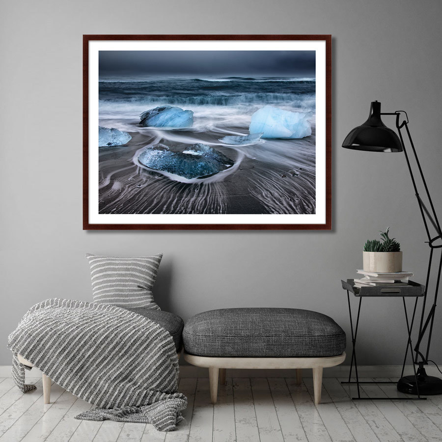 Картина: Jokulsarlon, Iceland КАРТИНЫ В КВАРТИРУ  264761 Разноцветный  - Вид №2