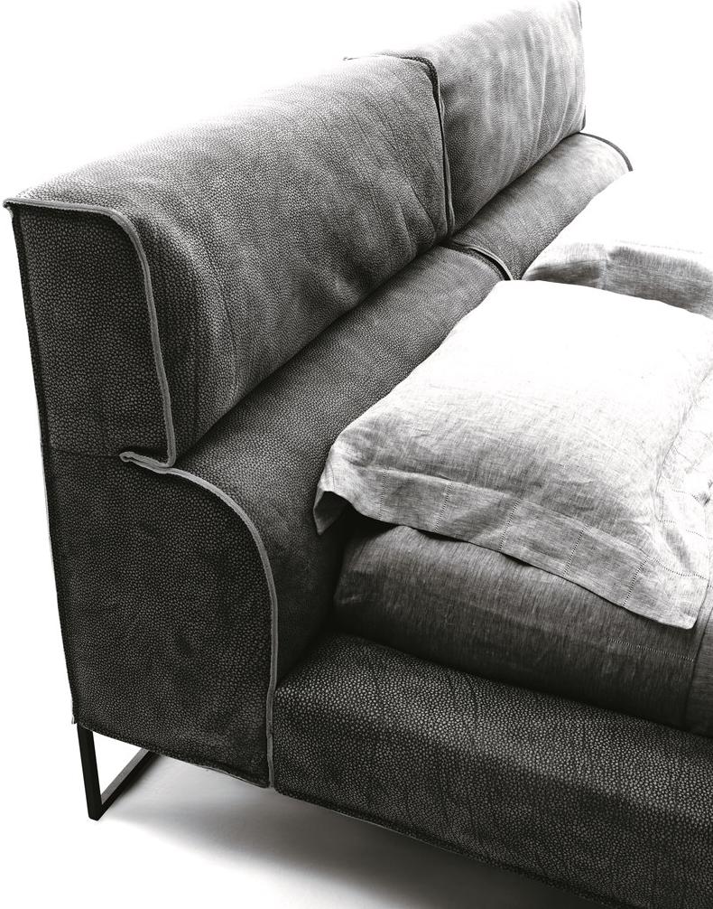 Frigerio Salotti Съемная тканевая кровать с мягким изголовьем Cloud sun-id-1419939 - Вид №2