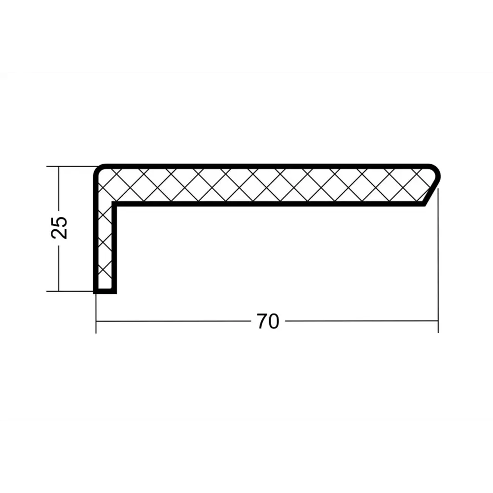 Наличник телескопический Дельта 2140x70x8 мм ПВХ цвет ольха золотая VFD STLM-2199968 - Вид №2