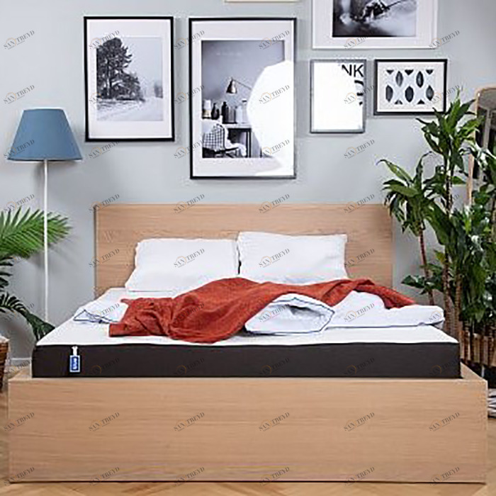 Матрас со съемным чехлом 80x190 Blue Sleep Сoncept BLUE SLEEP  209060 Белый;черный 