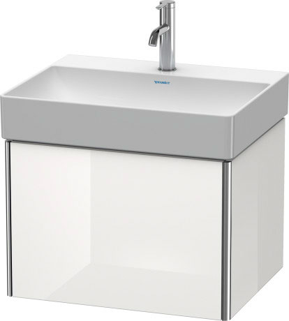 XS406100909 XSquare Тумбочка подвесная Светло-голубой матовый декор Duravit - Вид №2