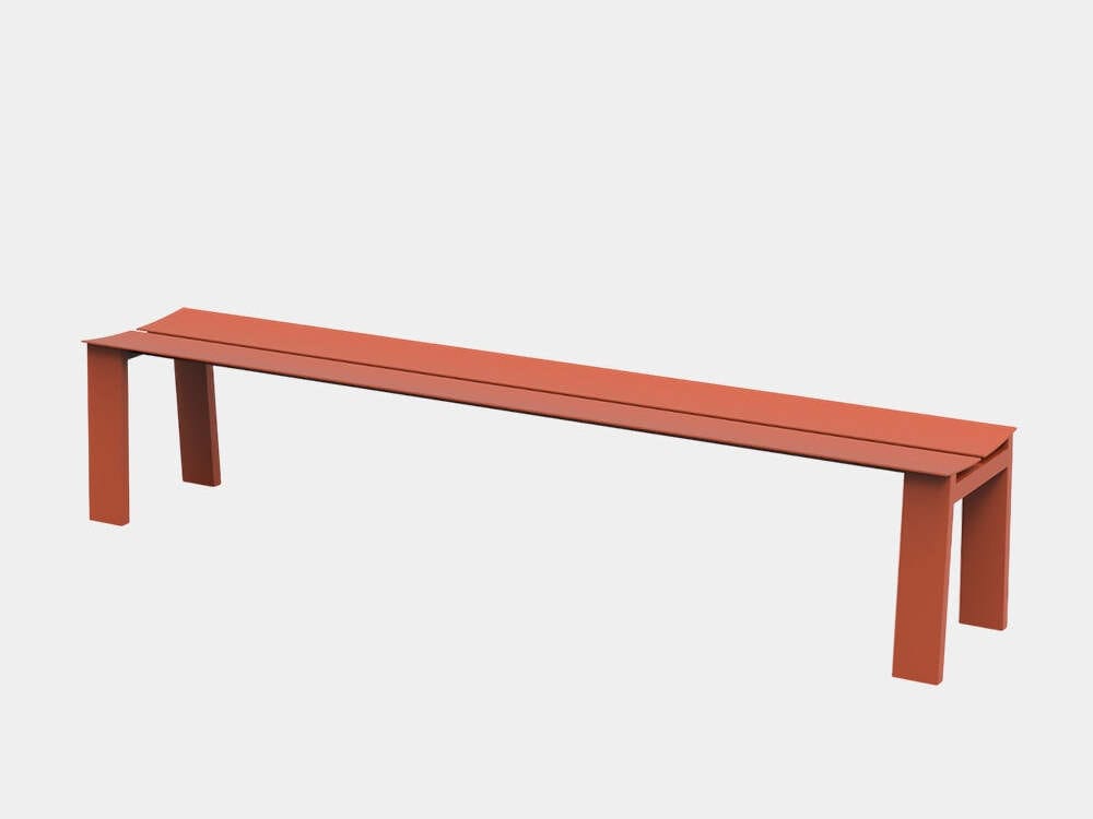 Алюминиевая скамья с порошковым покрытием RS Barcelona Seu ARCH-00067573 - Вид №160